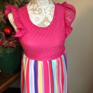 Girls 10/12 spring summer dress